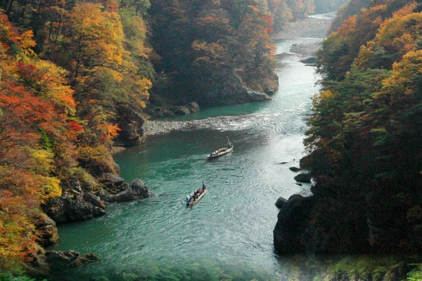 鬼怒川舟下り